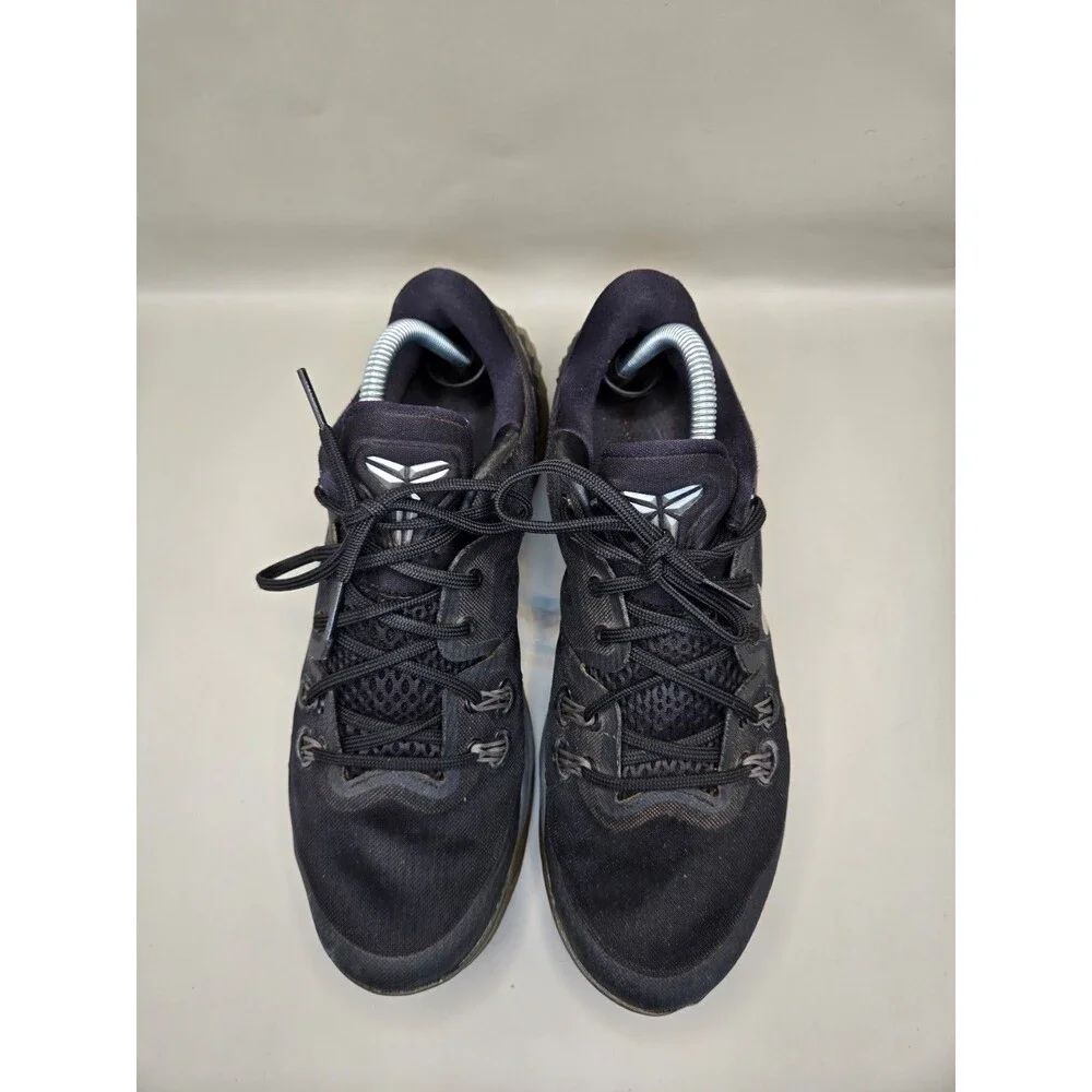 Nike Zoom Kobe Venomenon 5 Basketball Shoes Mens 9 Black Athletic Court Sneakers